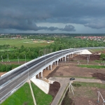 Работы по реконструкции участка Можайского шоссе длиной 3,8 км около села Жаворонки завершены почти на полтора года раньше контрактного срока!