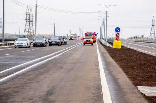 Завершен первый пусковой комплекс строительства Оренбургской кольцевой автодороги!
